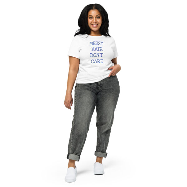 T-shirt High-Waisted - Messy Hair Don't Care - Image 6